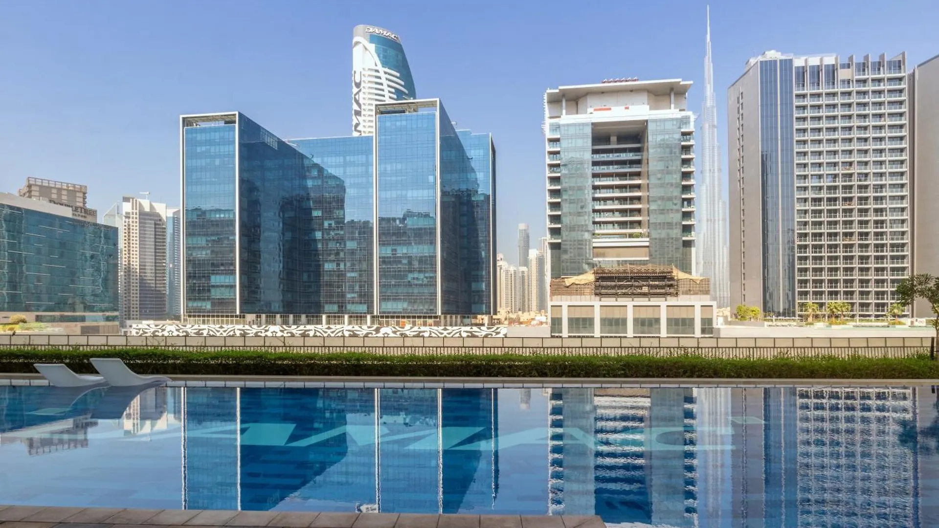 דירה דובאי Luxury Top Floor Apt With Full Burj Khalifa View