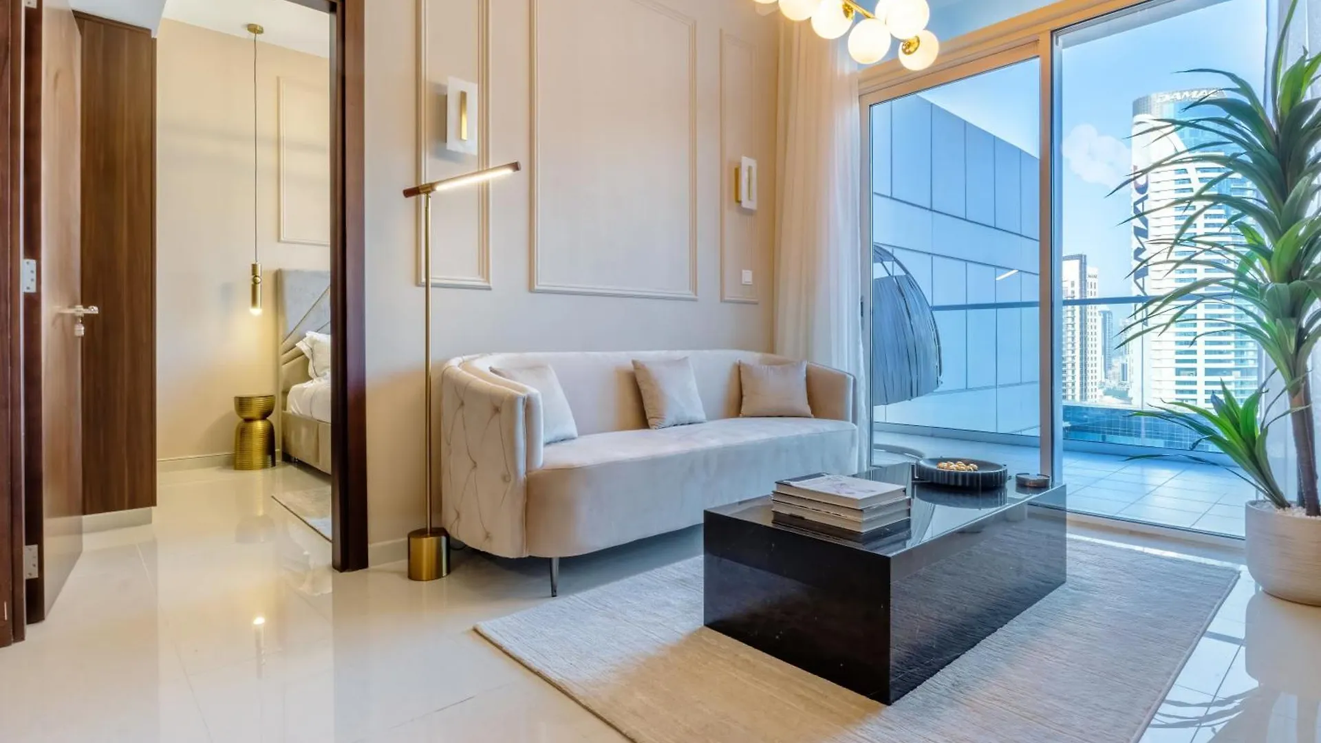 דובאי Luxury Top Floor Apt With Full Burj Khalifa View