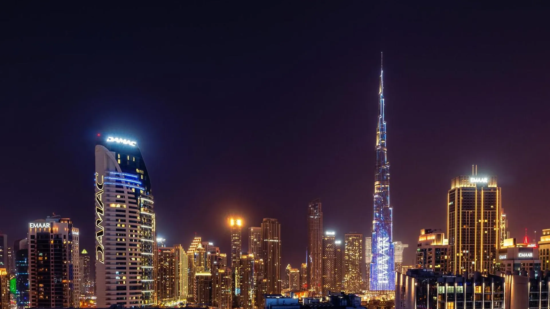 דובאי Luxury Top Floor Apt With Full Burj Khalifa View