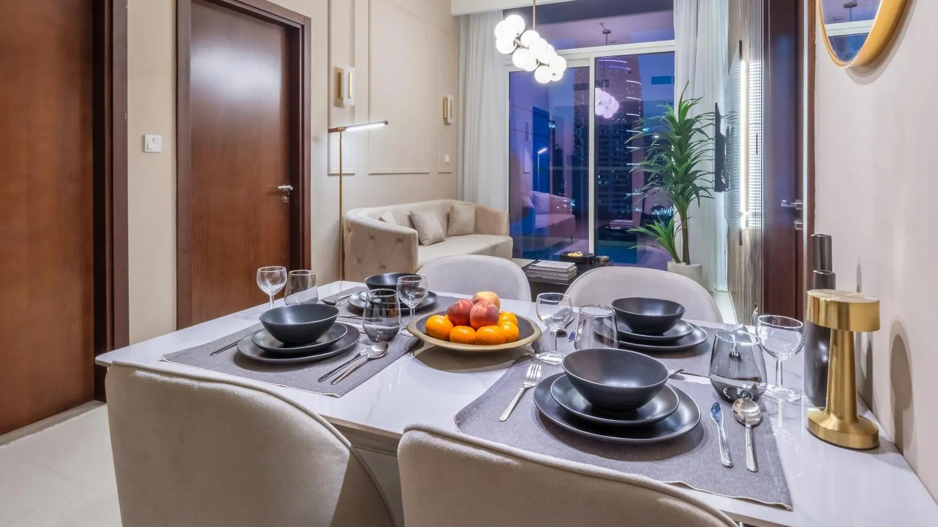דובאי Luxury Top Floor Apt With Full Burj Khalifa View
