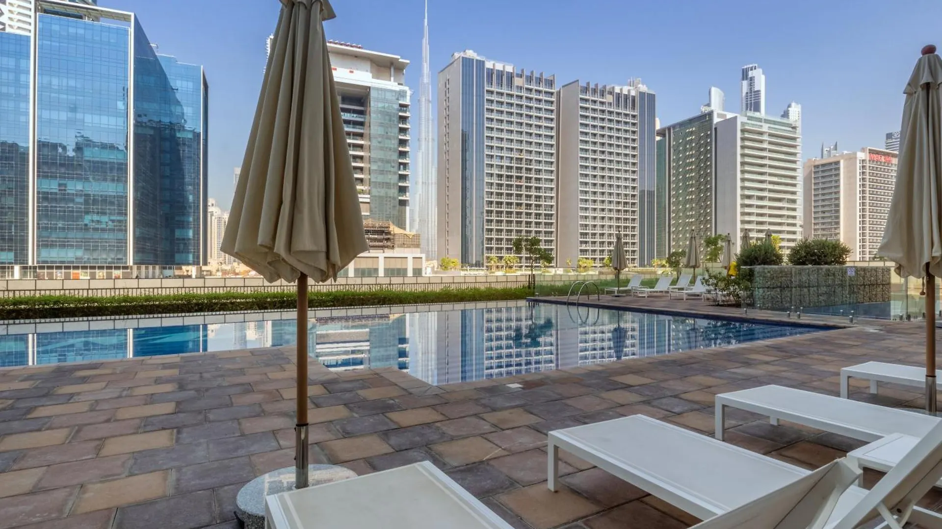 Luxury Top Floor Apt With Full Burj Khalifa View Dubaj